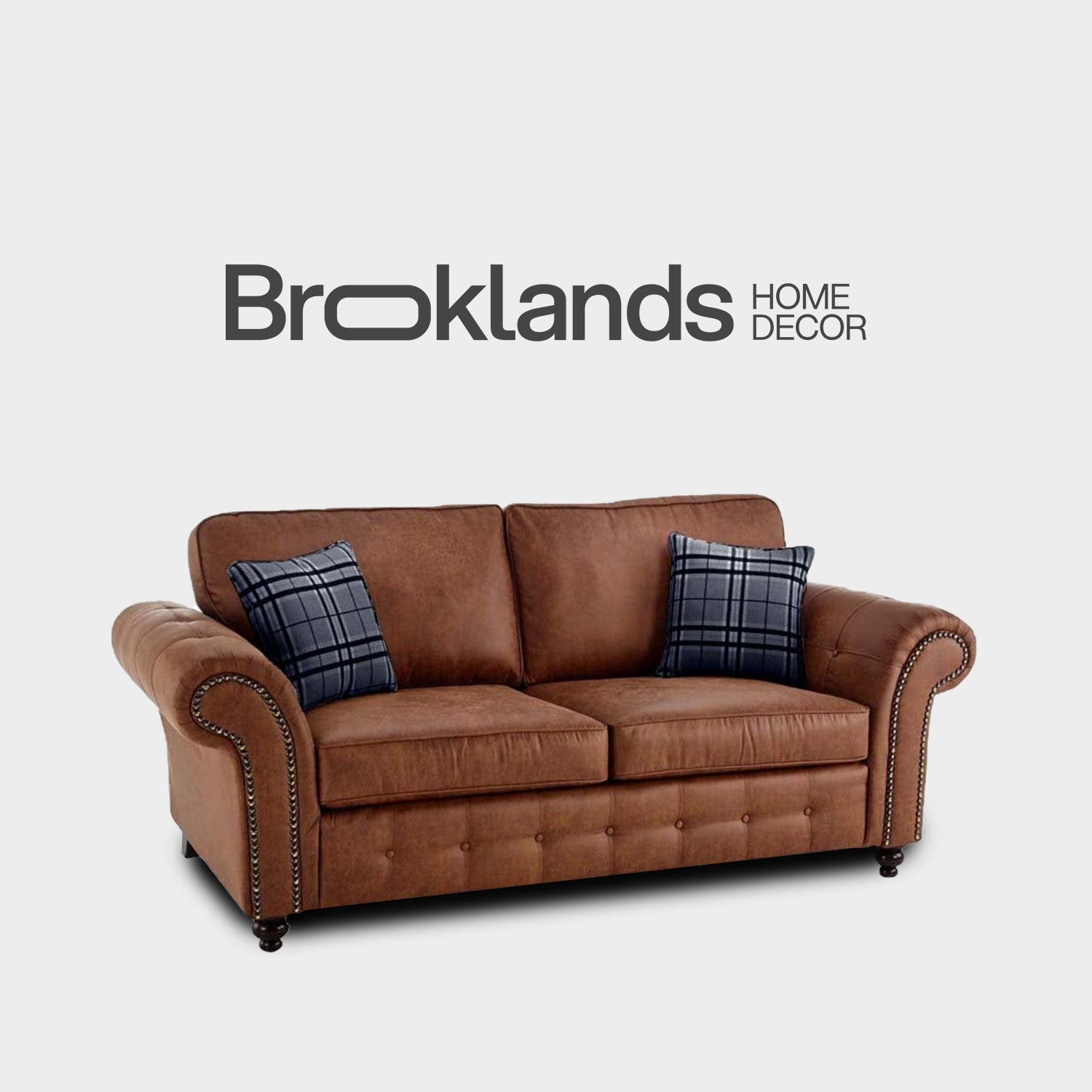 Oakland Tan Suede 3+2 Seater Sofa Set