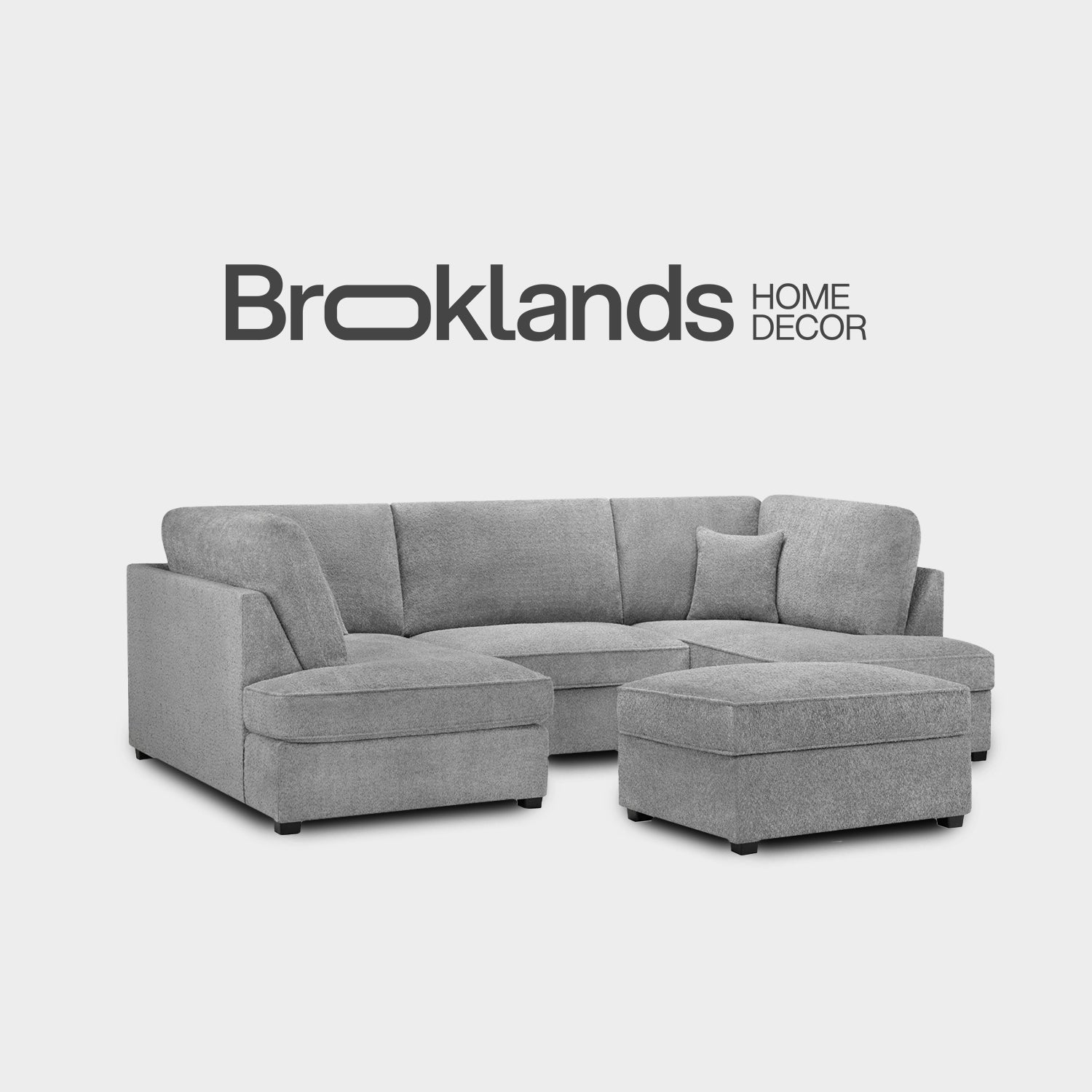Carnaby Sofa Beige Boucle U Shape Corner