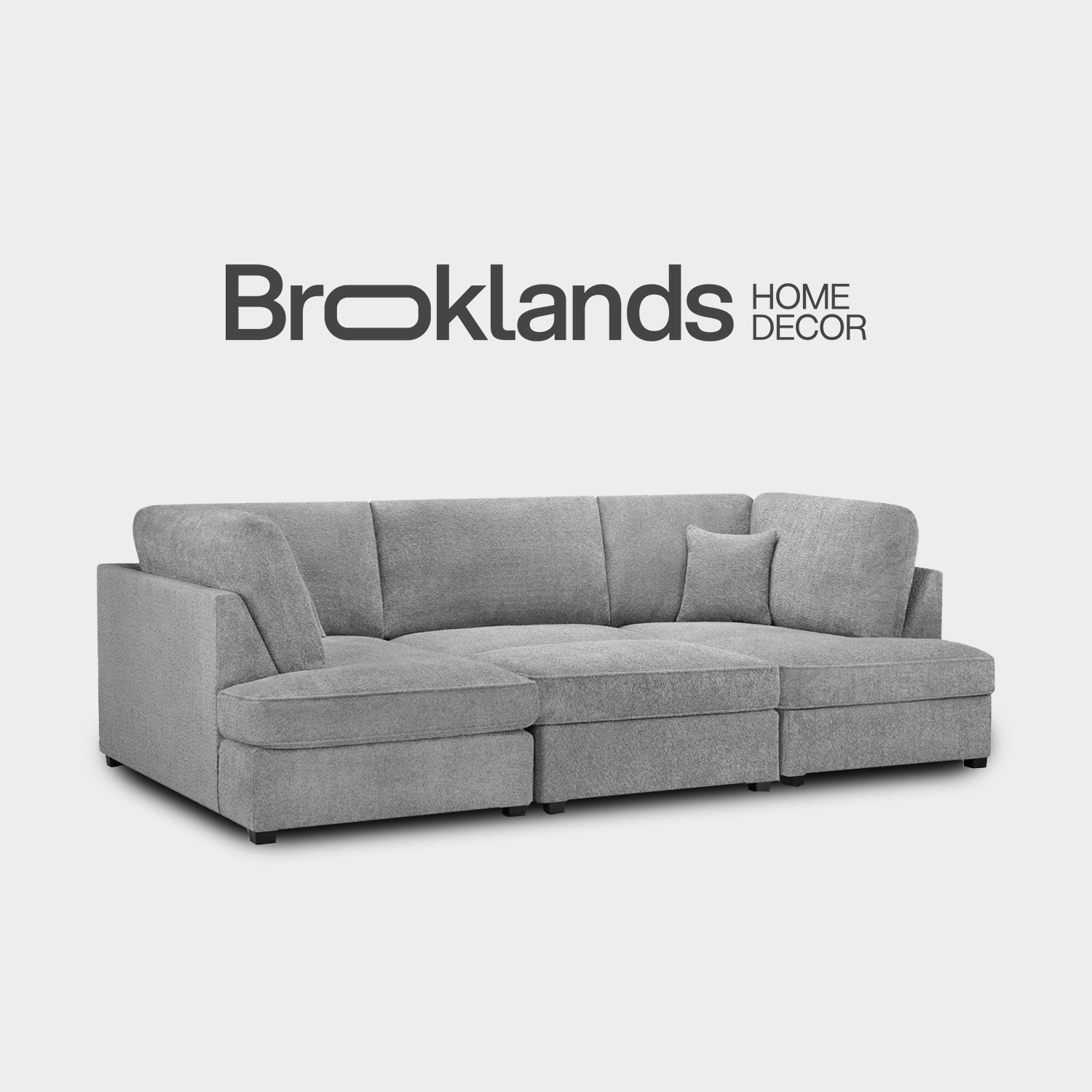 Carnaby Sofa Beige Boucle U Shape Corner