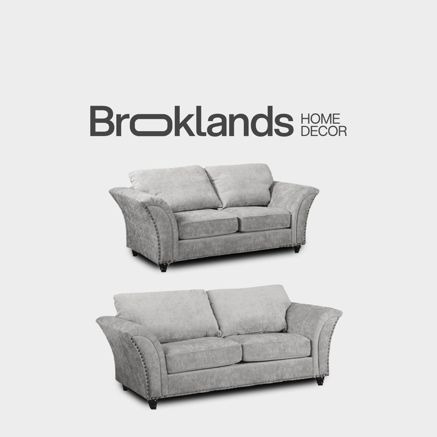 Canterbury Truffle Fabric 3+2 Seater Sofa Set