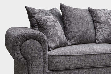 Malmo Grey Fabric Left Corner Sofa