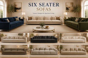 Six Seater Sofas