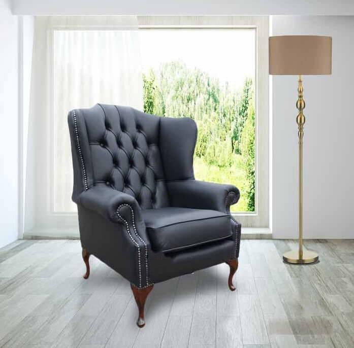 Queen Anne Chesterfield Chair