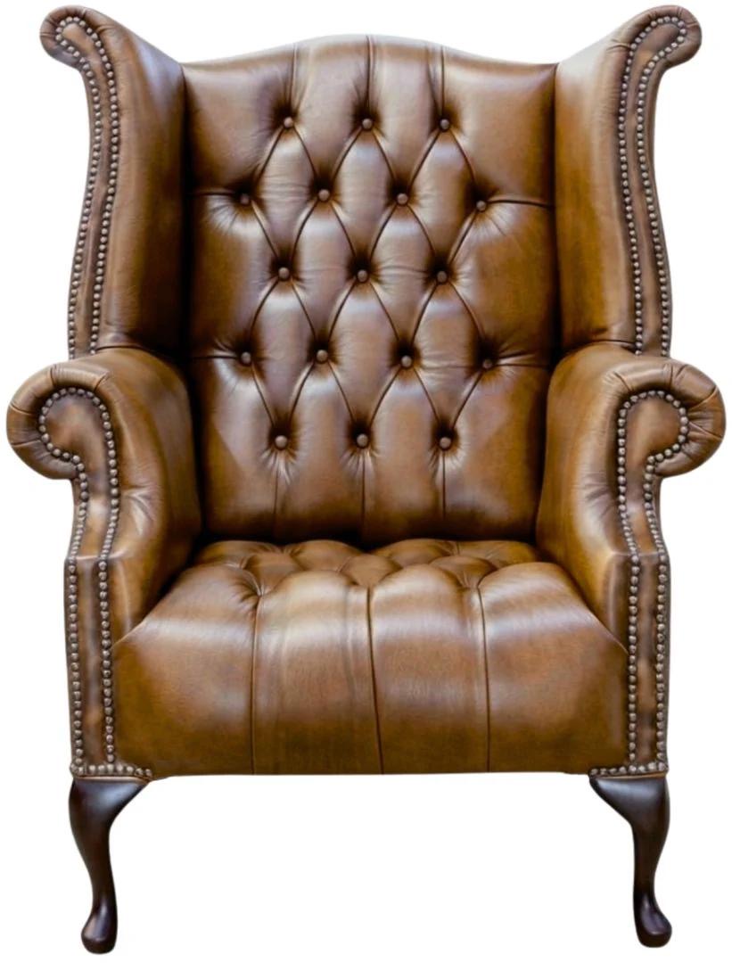 Queen Anne Chesterfield Chair