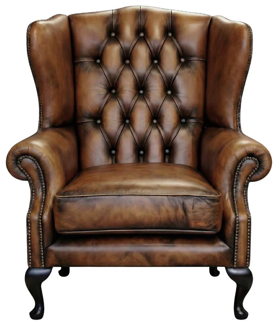 Queen Anne Chesterfield Chair