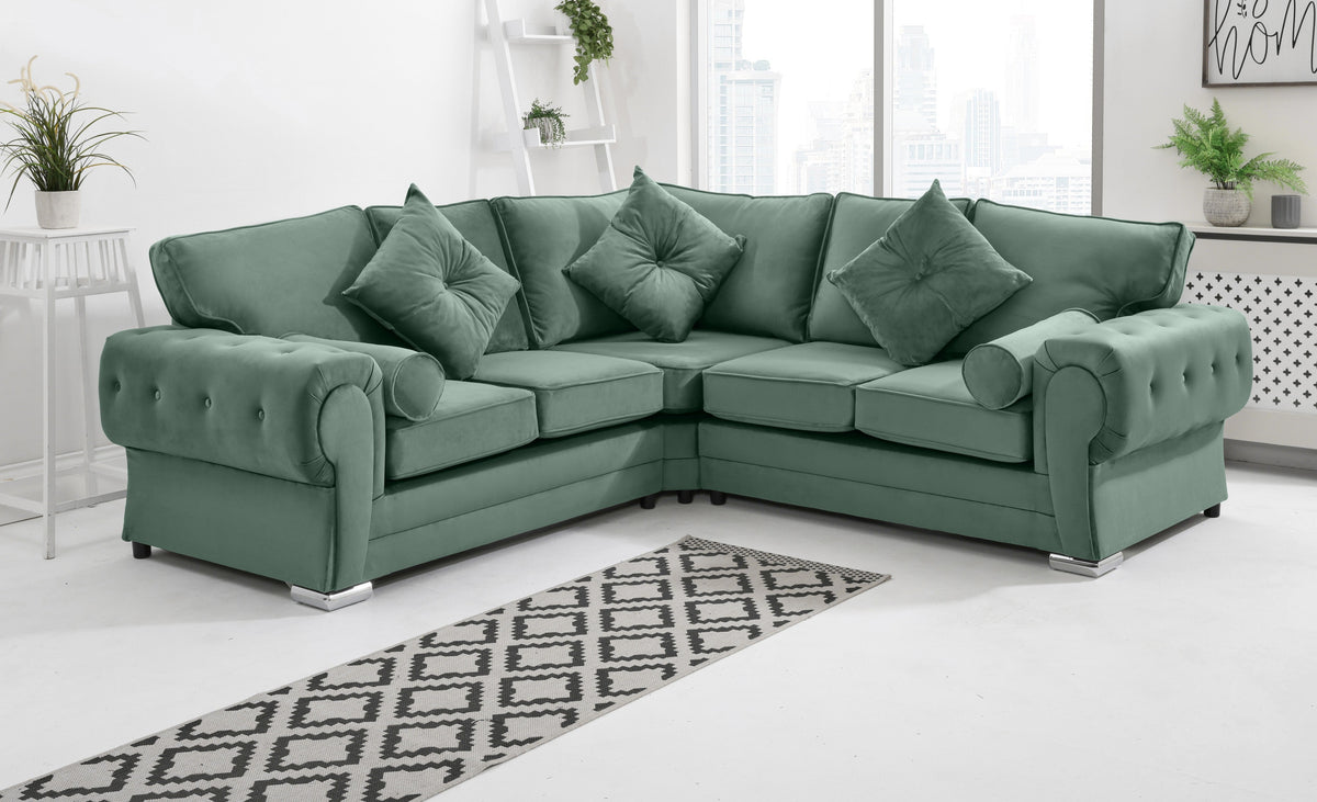 Verona Plush Corner Fullback + Extra Cushions - reference view 8
