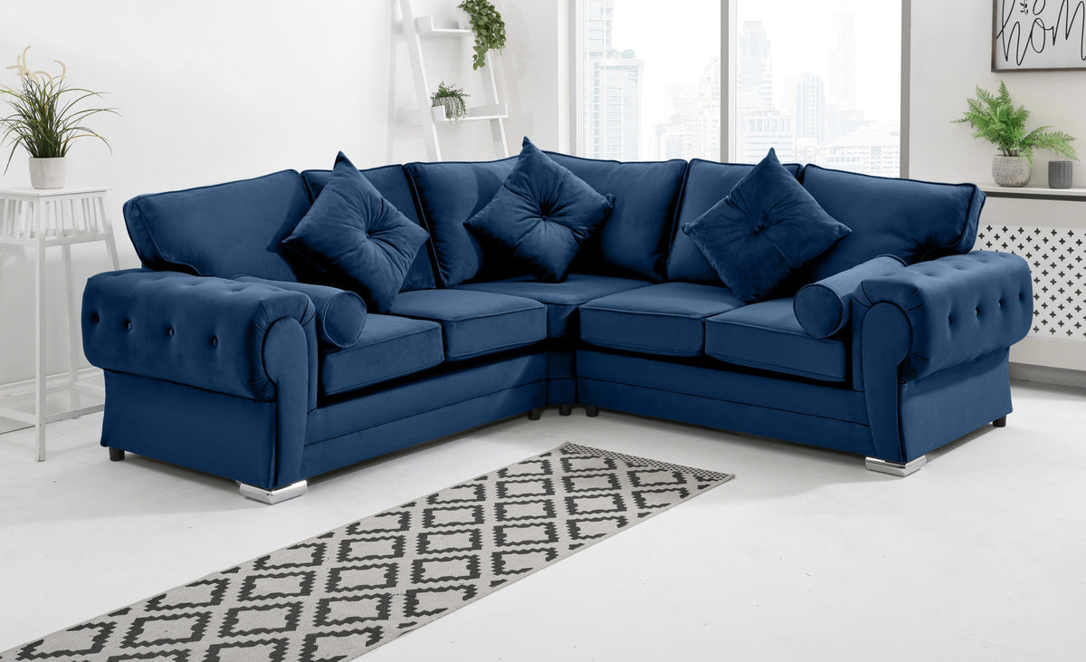 Verona Plush Corner Fullback + Extra Cushions - reference view 2