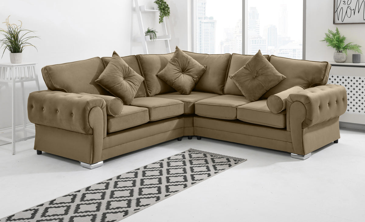 Verona Plush Corner Fullback + Extra Cushions - reference view 11
