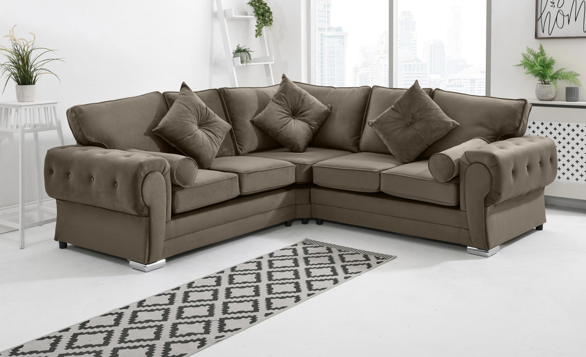 Verona Plush Corner Fullback + Extra Cushions - reference view 12