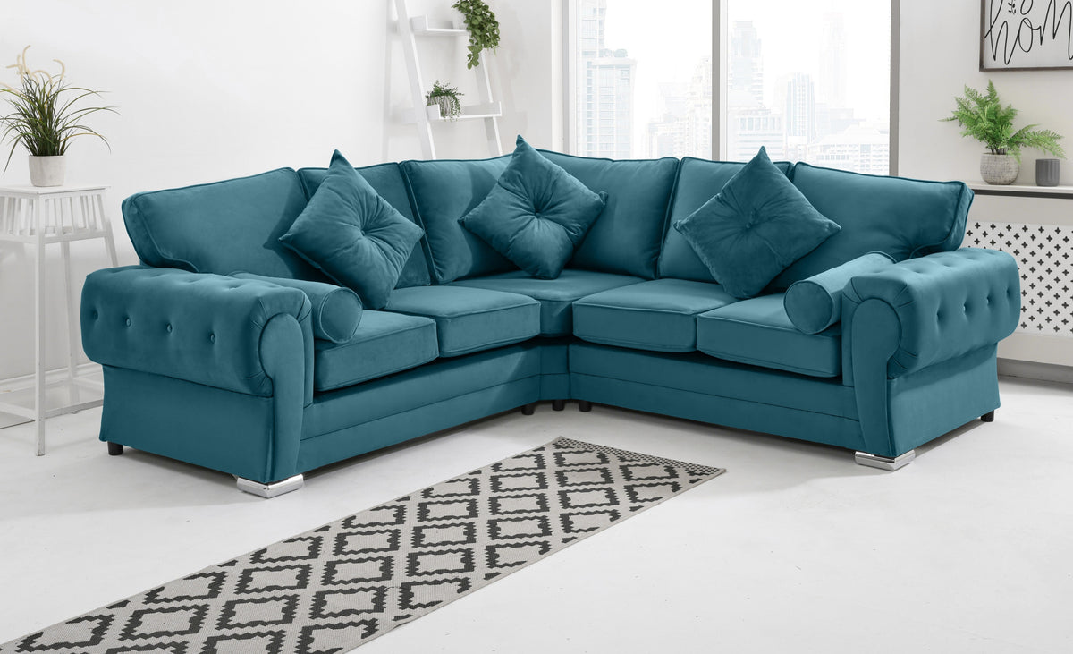 Verona Plush Corner Fullback + Extra Cushions - reference view 22