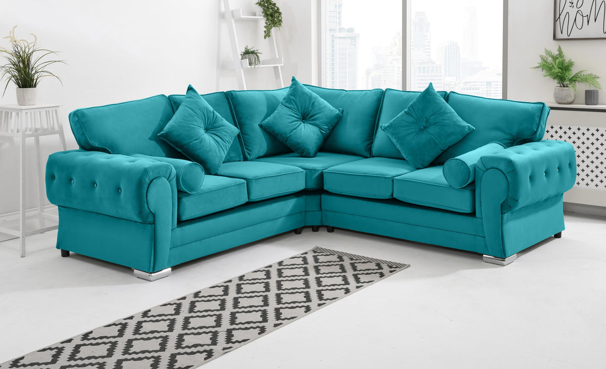 Verona Plush Corner Fullback + Extra Cushions - reference view 23