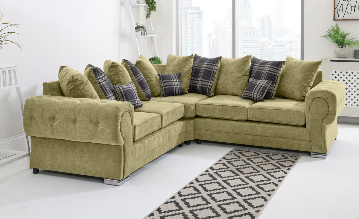 Verona Chenille Corner Scatterback - reference view 1