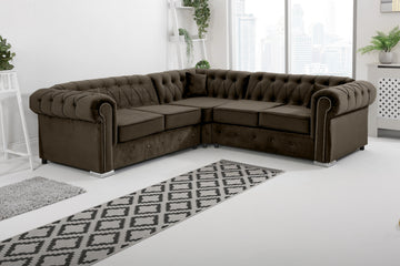 Olympia Chesterfield - Corner - Extra Cushion - reference view 1