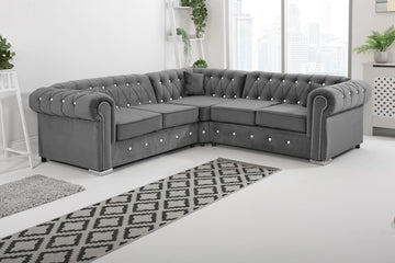 Olympia Chesterfield With Diamond - Corner - reference view 1