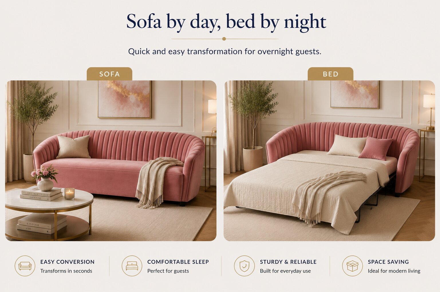 Alice Three Seat Sofa