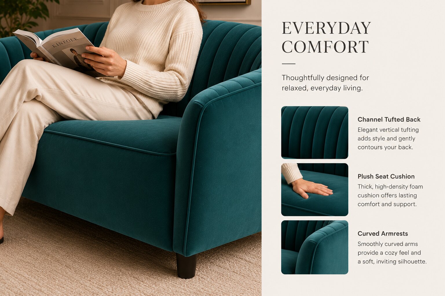Alice Two Seat Sofa