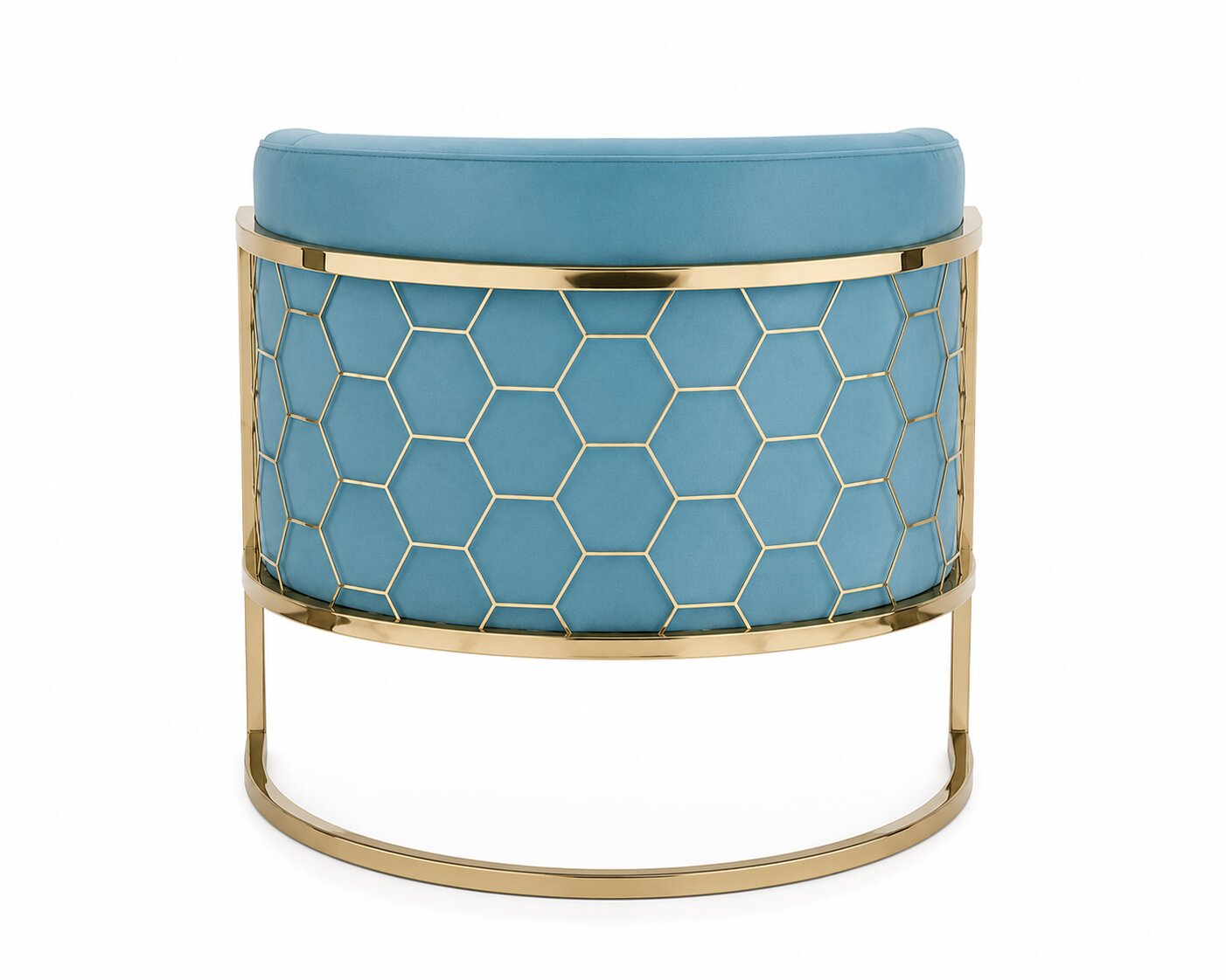 Alveare Tub Chair Brass