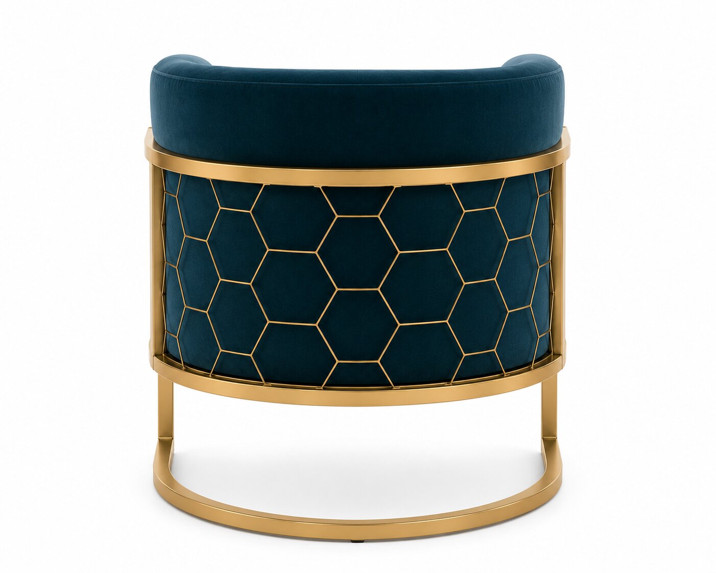 Alveare Tub Chair Brass