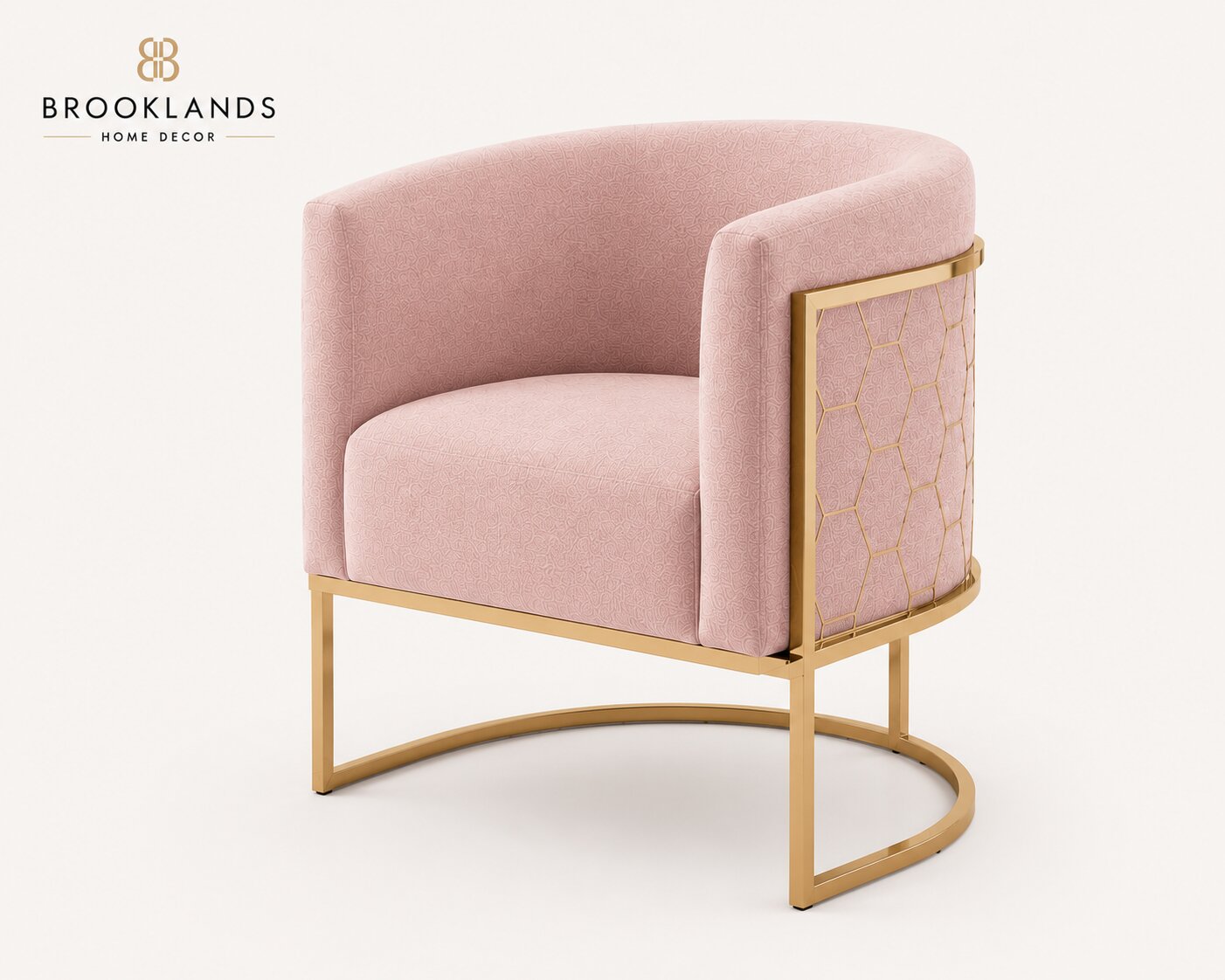 Alveare Tub Chair Brass