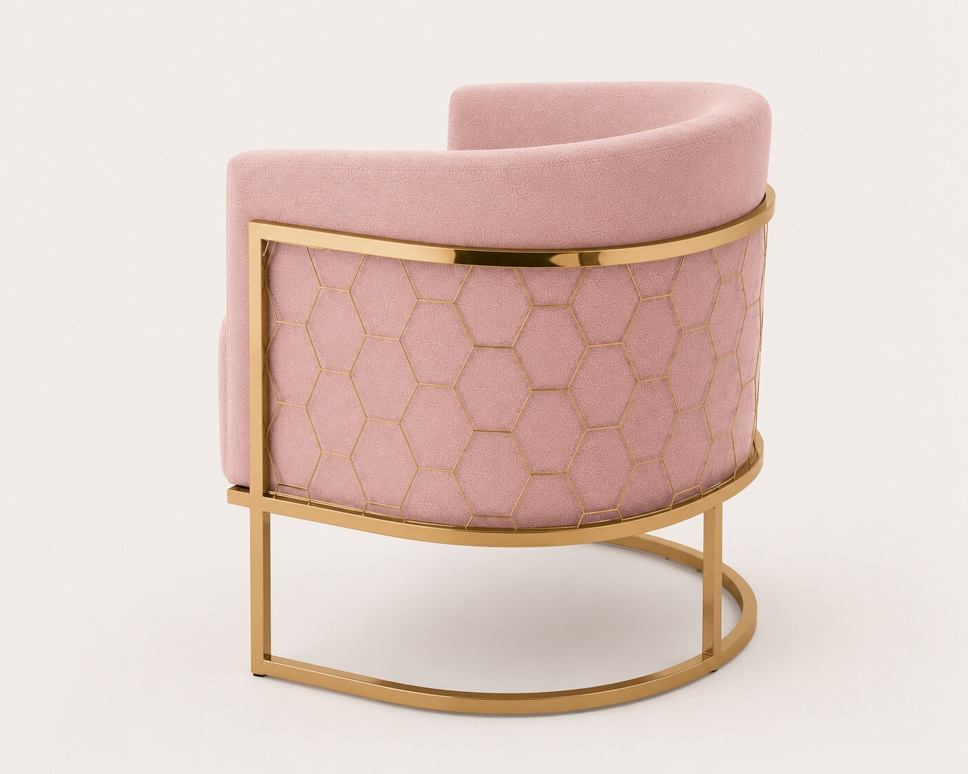 Alveare Tub Chair Brass