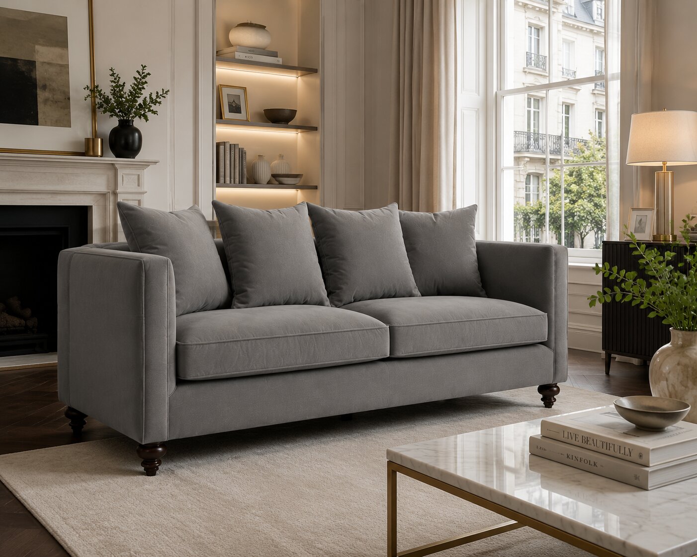 Ascot Three Seat Sofa