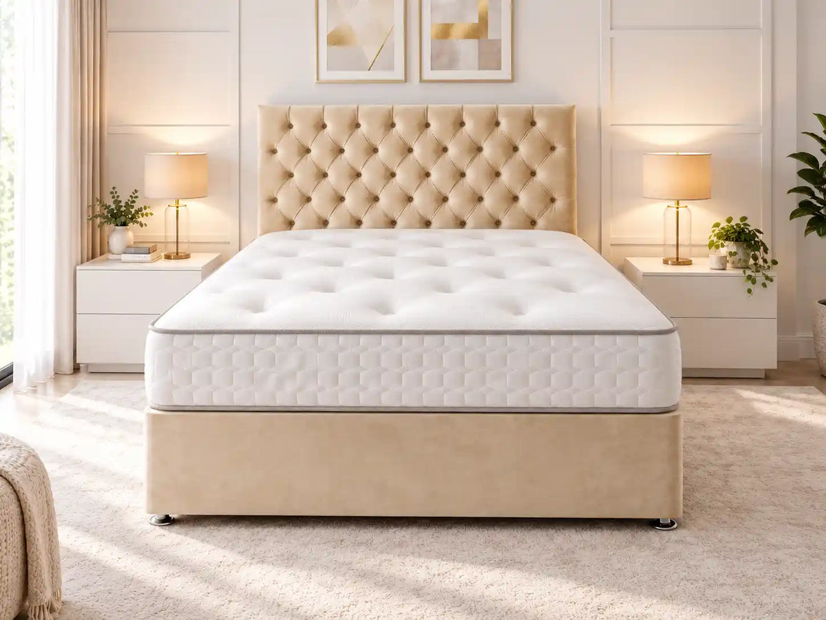 Athens Divan Bed + Princess Mattress