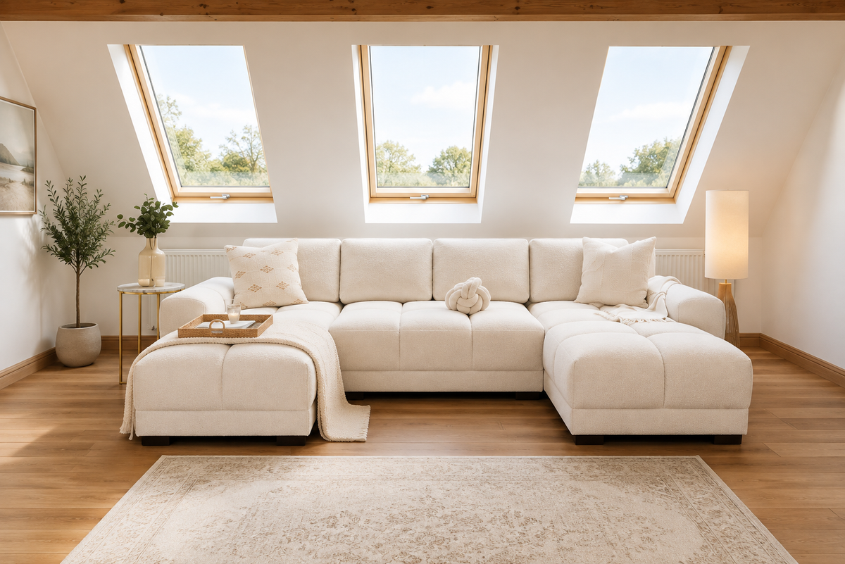 Azzurro U Shape Sofa