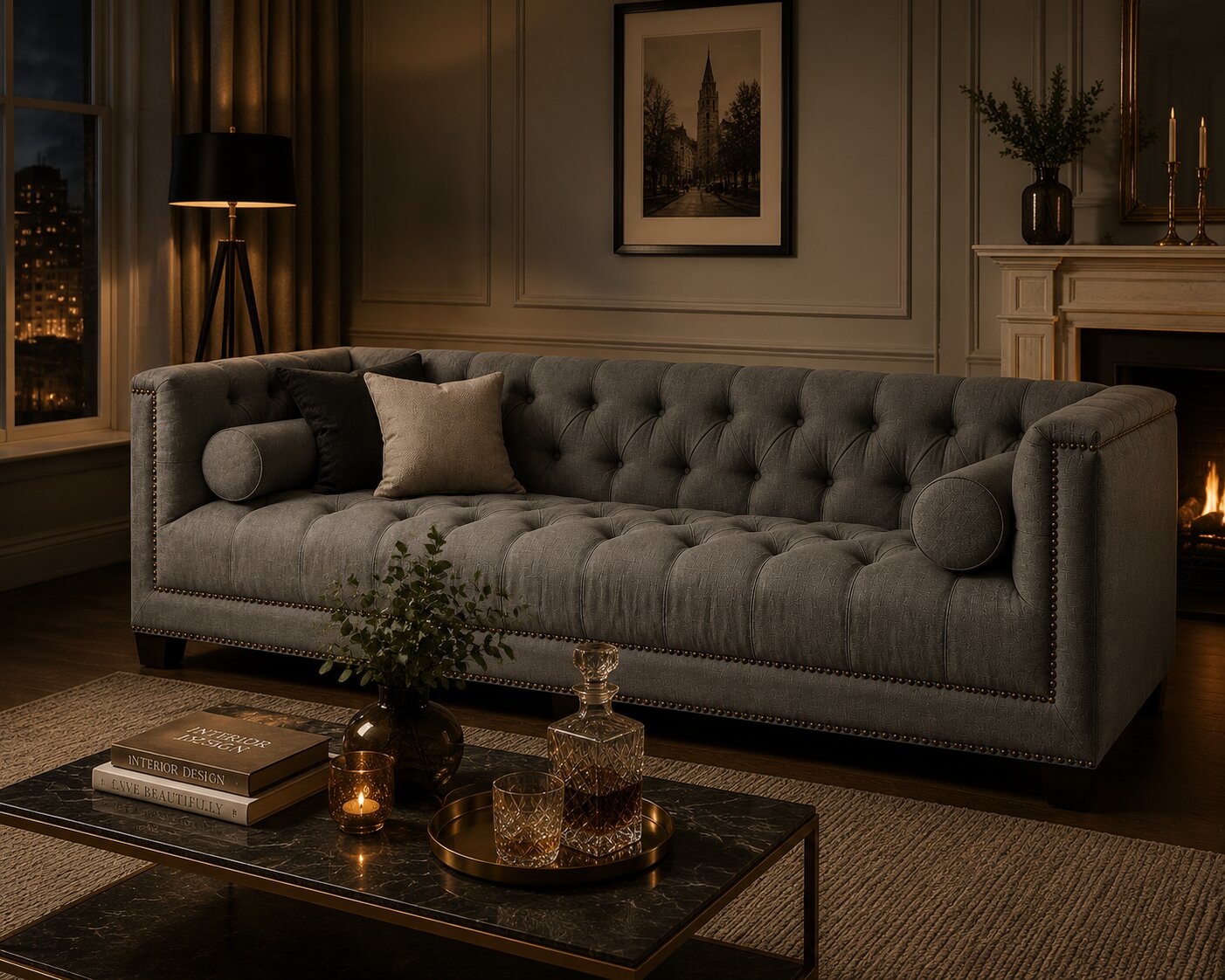 Bankes Three Seat Sofa