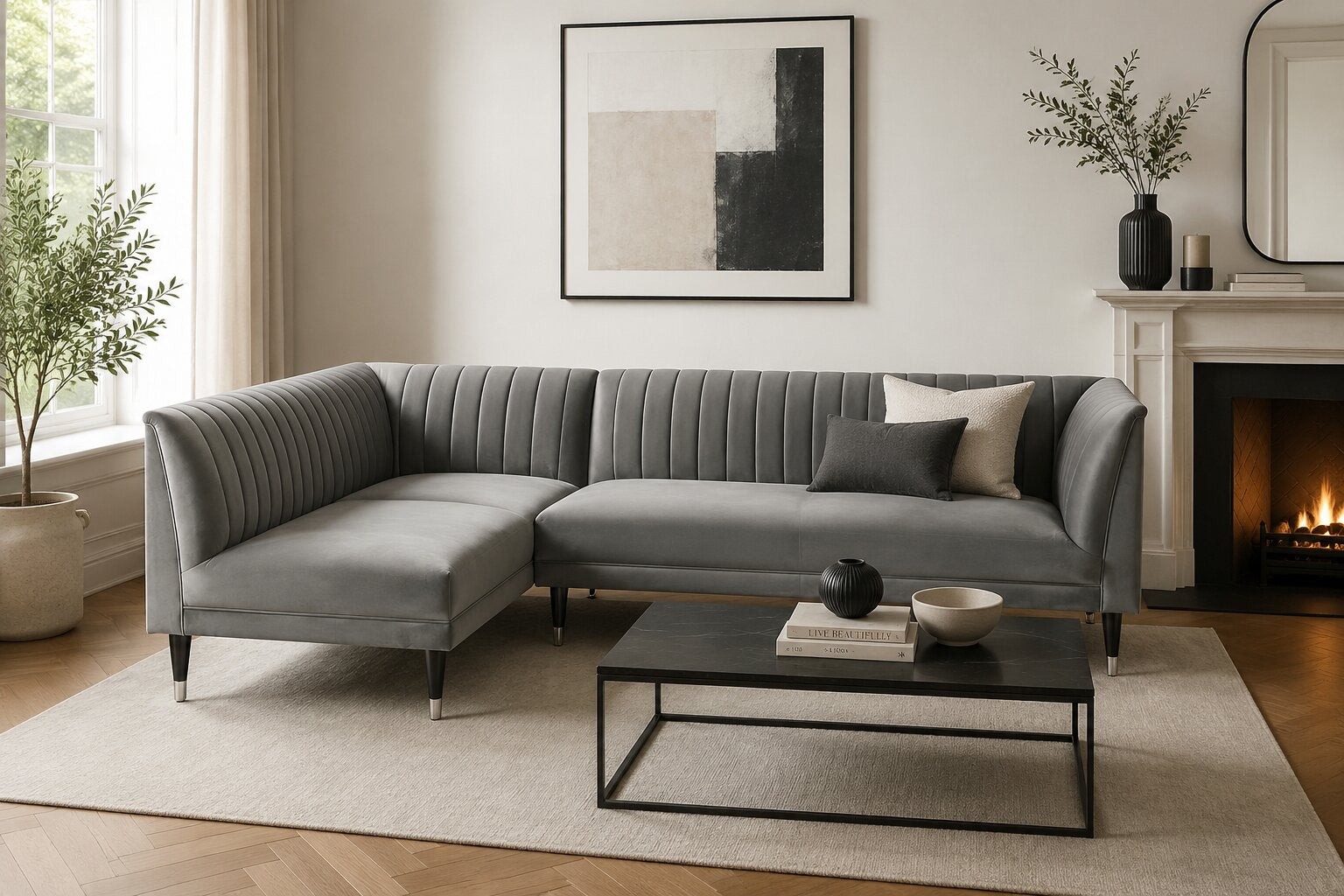 Baxter Left Hand Corner Sofa