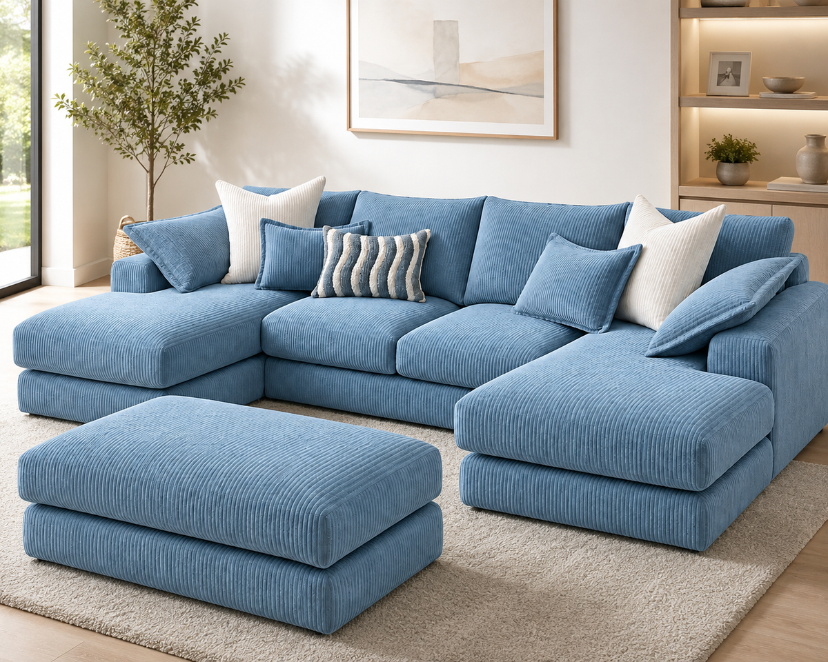 Bloomsbury Large Double Ended Chaise Sofa
