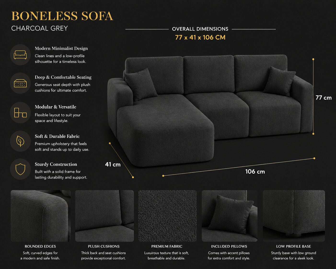 Boneless Sofa