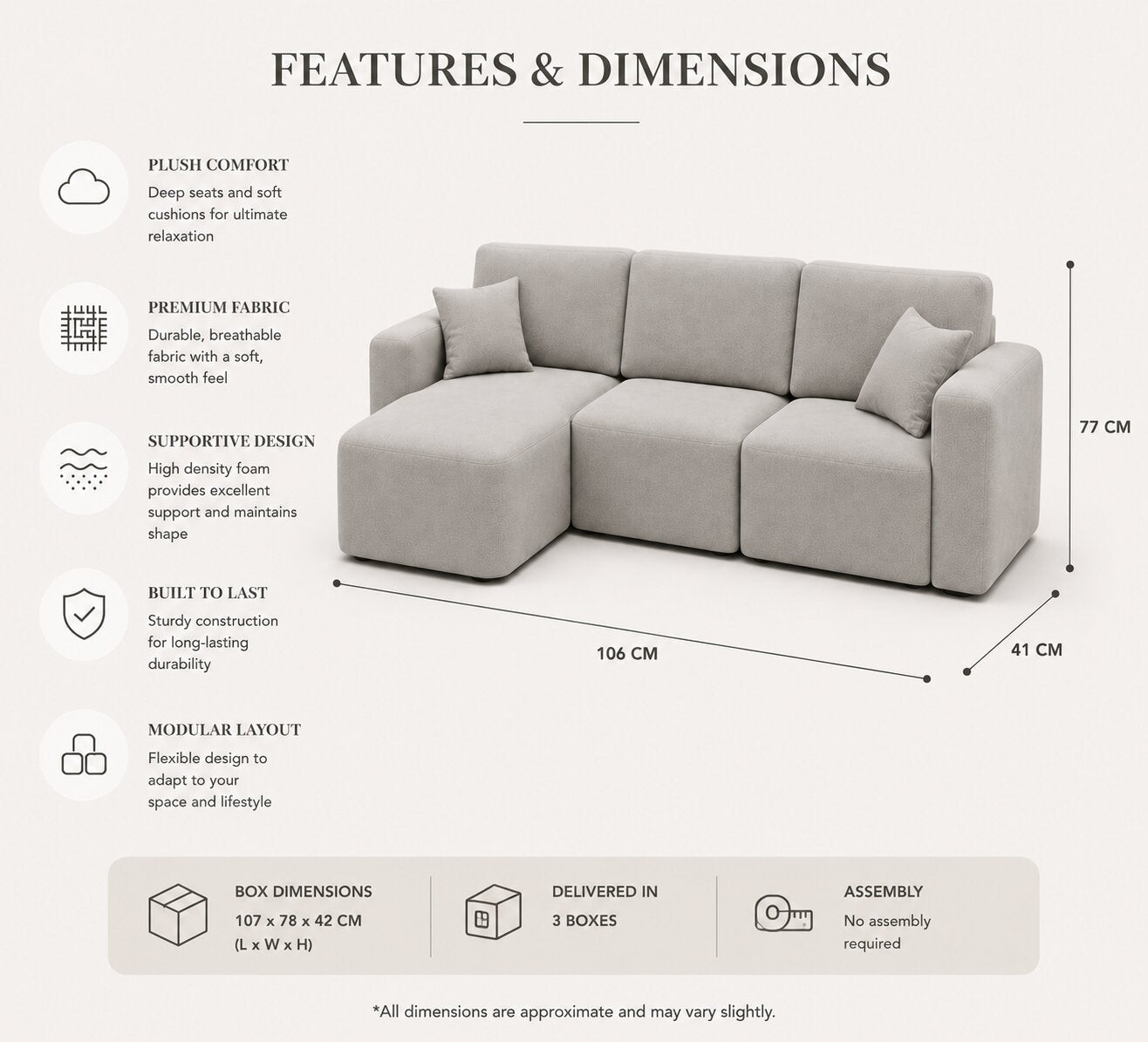Boneless Sofa