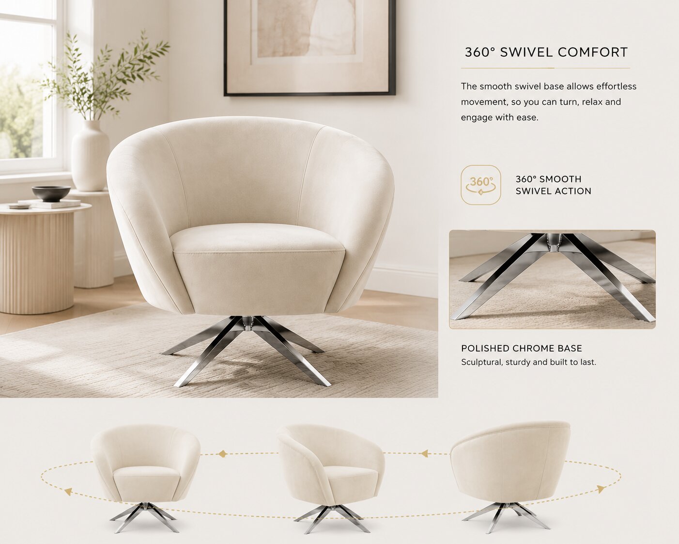 Brodie Swivel Chair