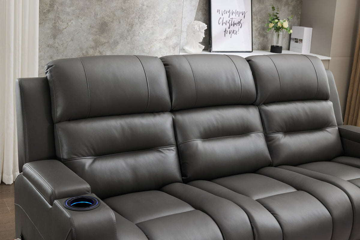 Bolero - 3+2 - Leather Recliners - Brooklands Home Decor