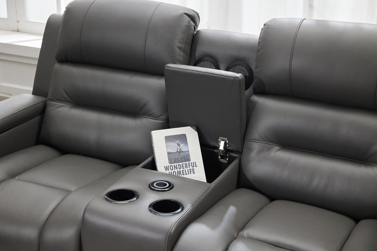 Bolero - 3+2 - Leather Recliners - Brooklands Home Decor