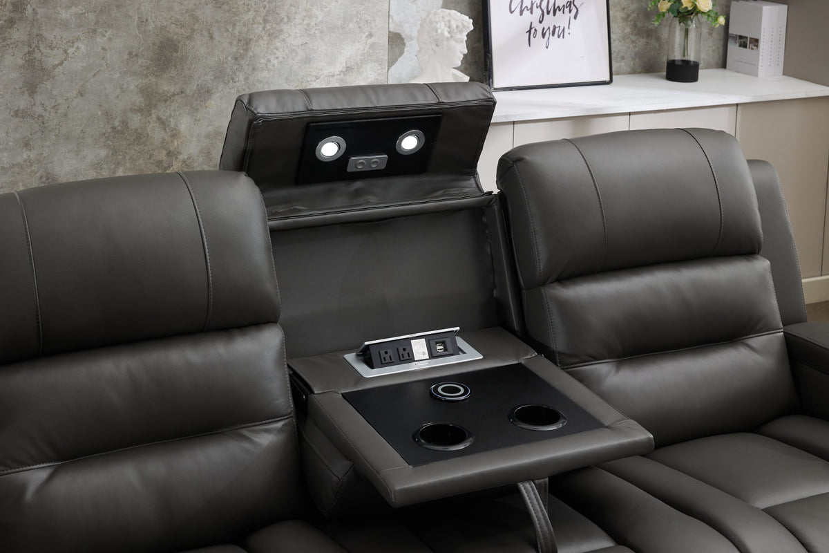 Bolero - 3+2 - Leather Recliners - Brooklands Home Decor