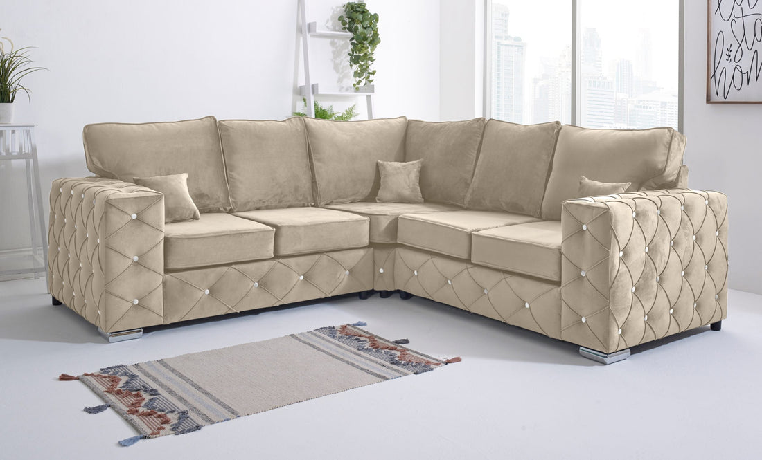 Milton Corner Fullback - 2C2 + Diamonds - Brooklands Home Decor