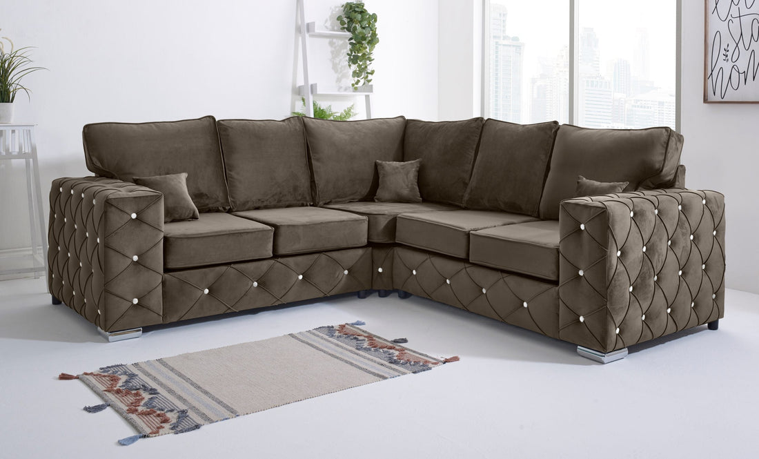 Milton Corner Fullback - 2C2 + Diamonds - Brooklands Home Decor