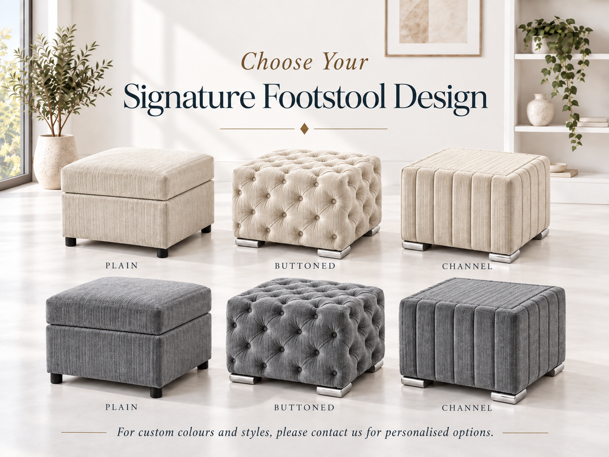Rivello Corner Sofa with Footstool
