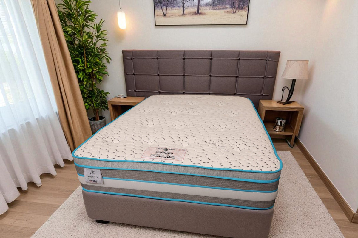 Buckingham-Non Turn (Encap Foam) Mattress side detail - Brooklands Home Decor