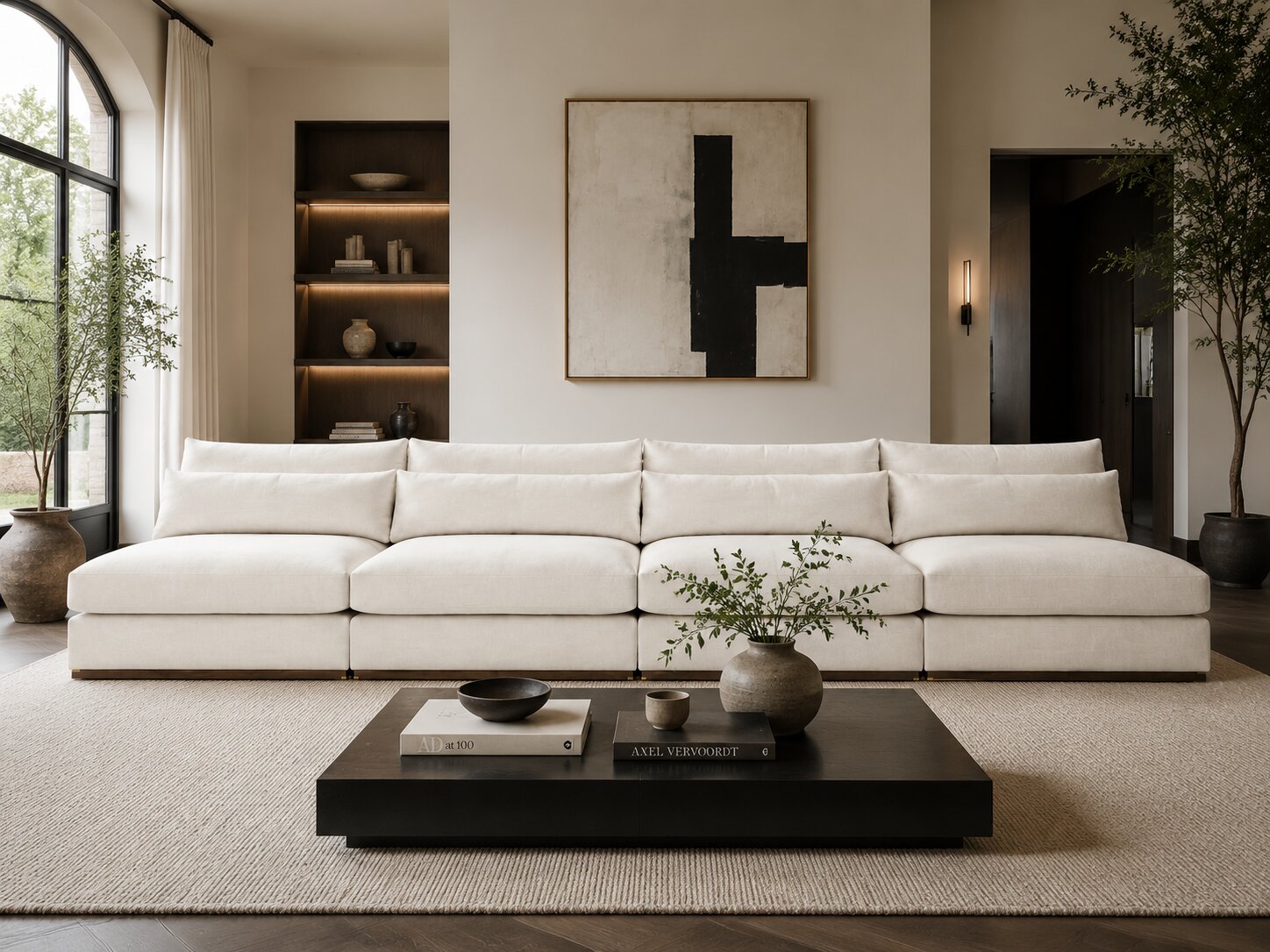 Burbank Extra-Large No-Arm Sofa
