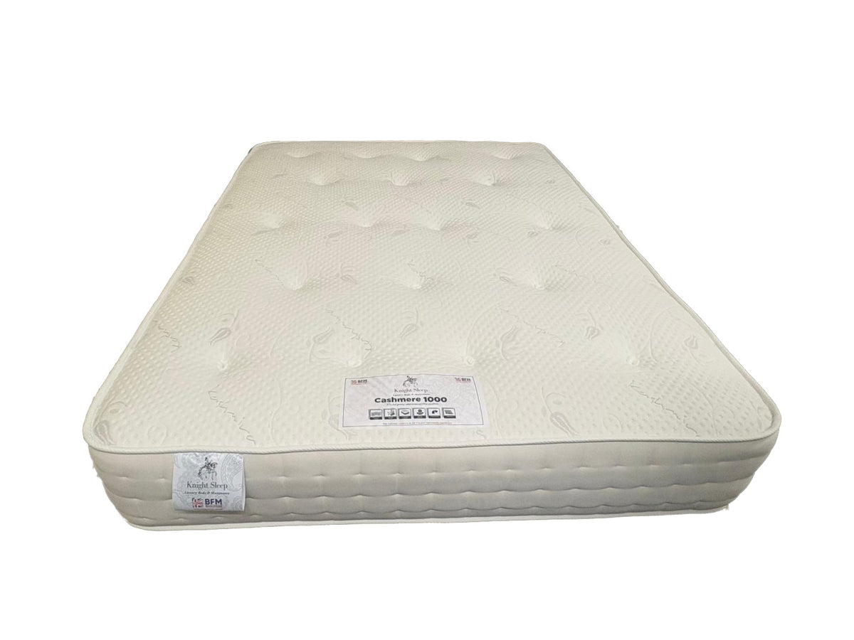 Cashmere 1000 Pocket Mattress profile - Brooklands Home Decor