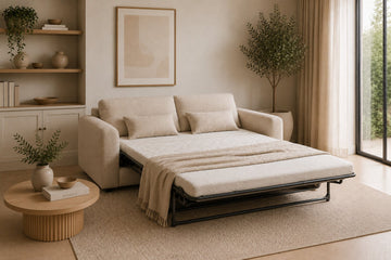Luxury sofa bed collection in a modern British living room by Brooklands Home