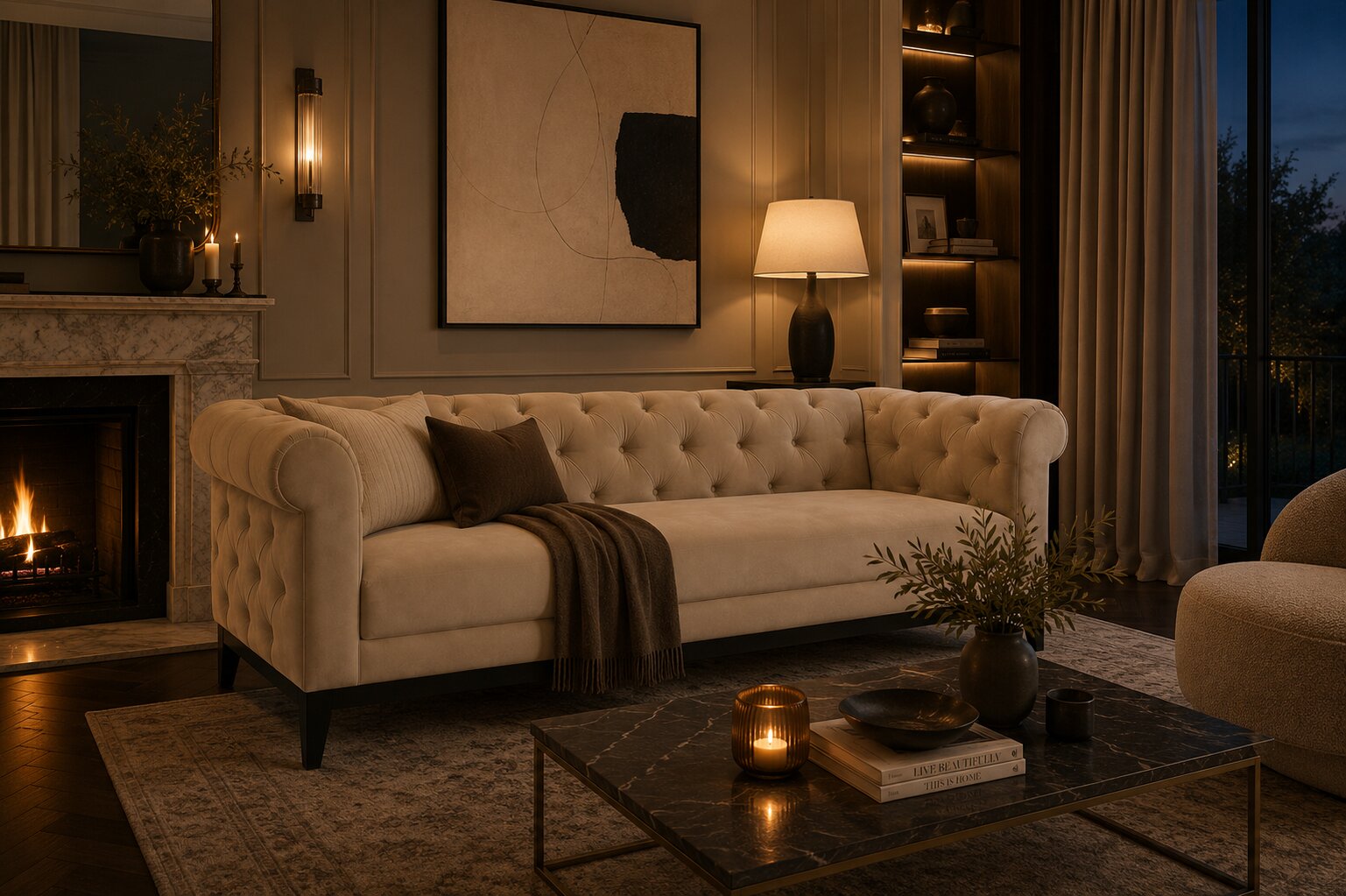 Claremont Three Seat Sofa