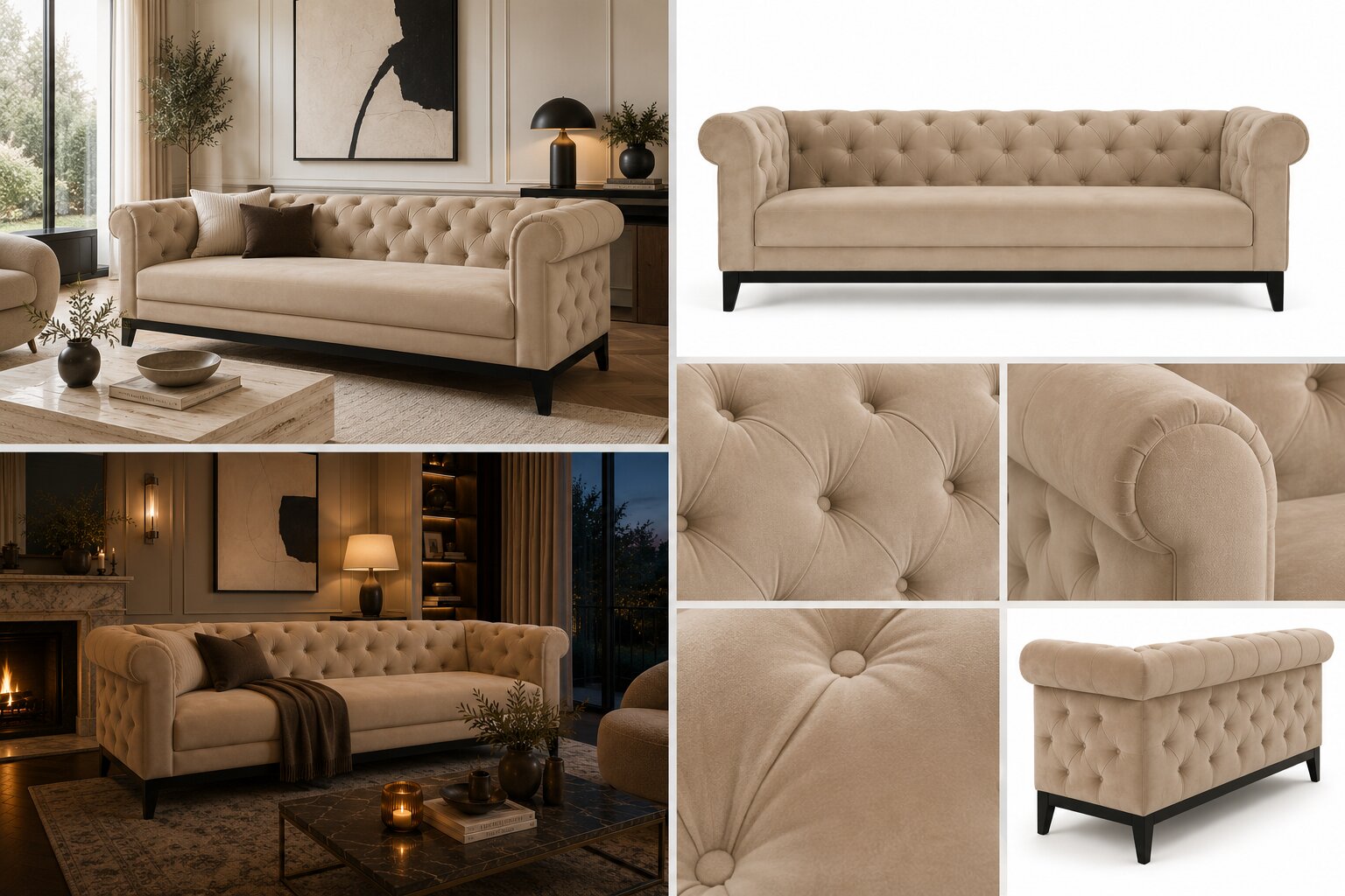 Claremont Three Seat Sofa