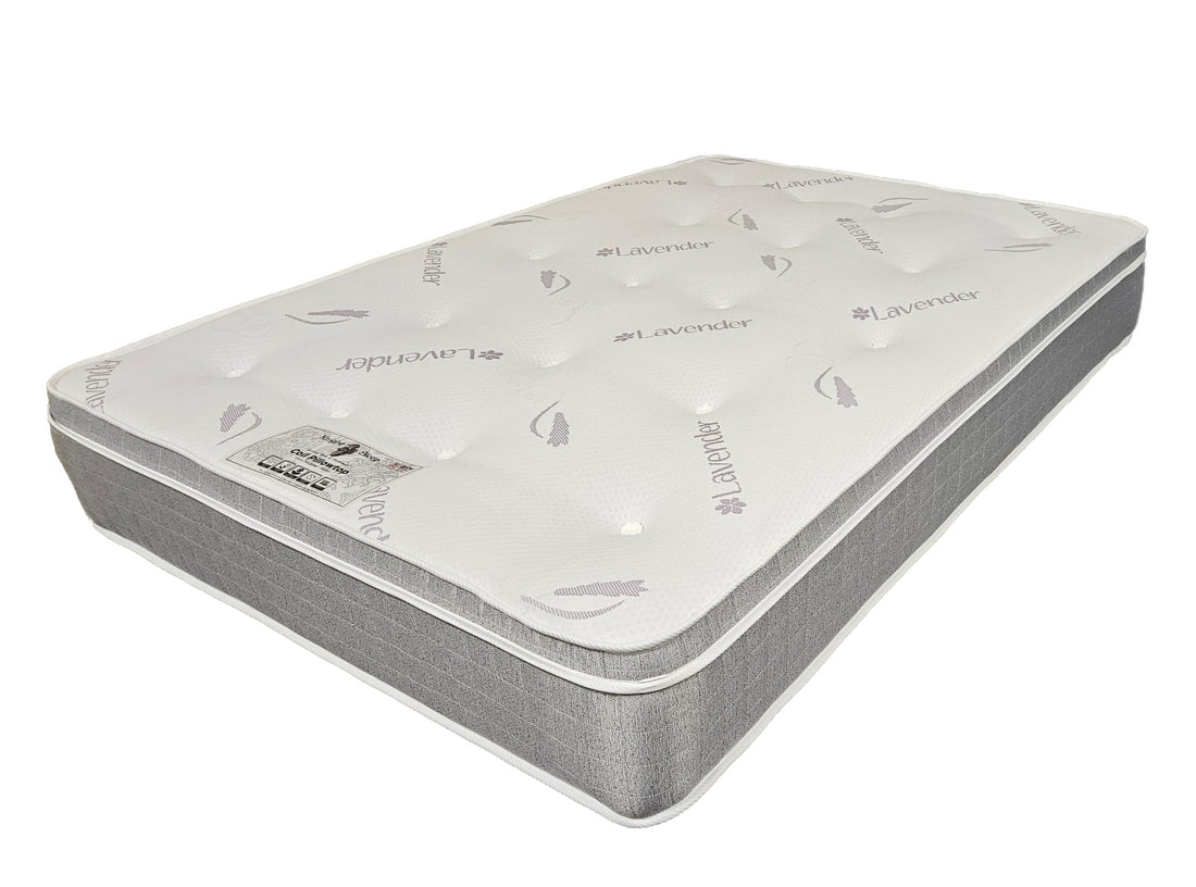 Coil Pillowtop Grey Mattress - Brooklands Home Decor