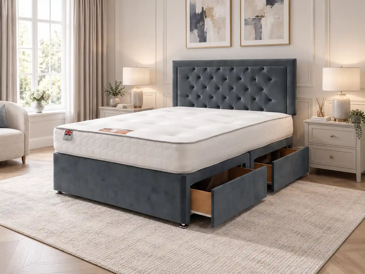 Ellis Divan Bed + Princess Mattress