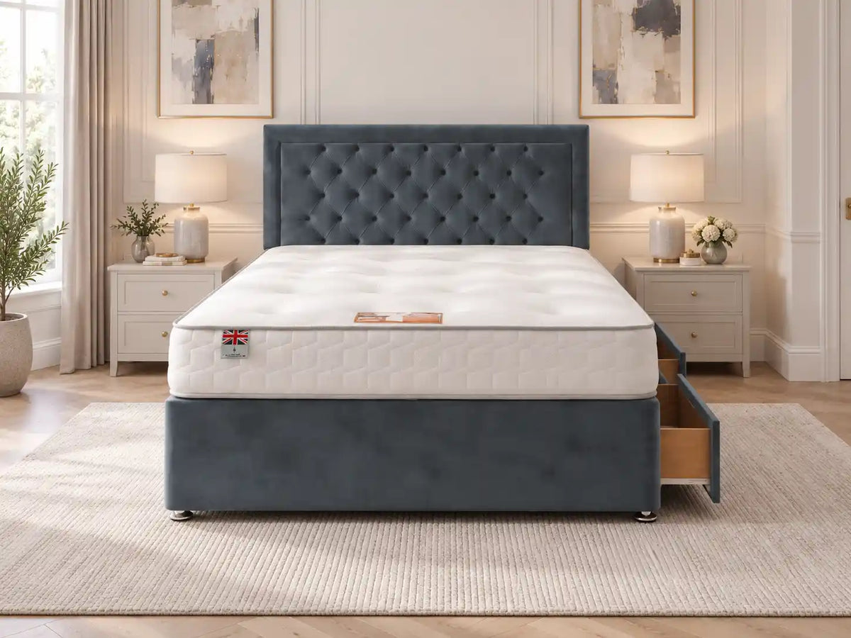 Ellis Divan Bed + Princess Mattress