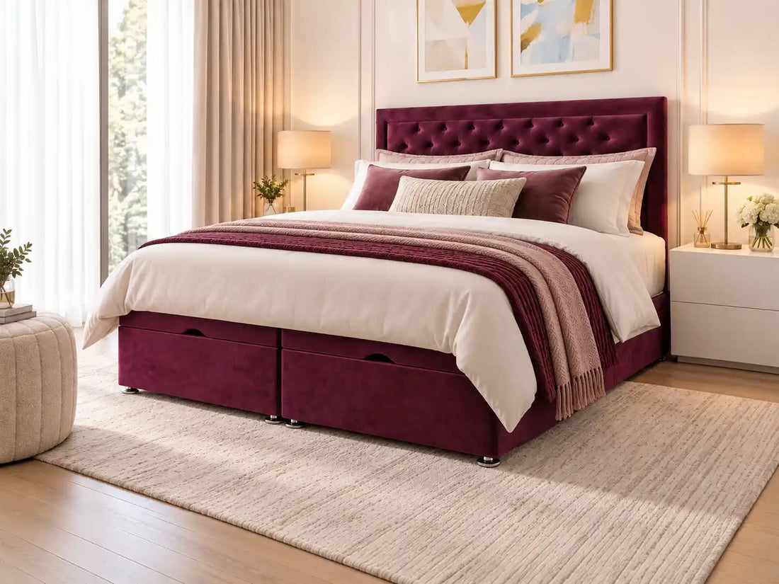 Ellis Ottoman Storage Bed + Princess Mattress