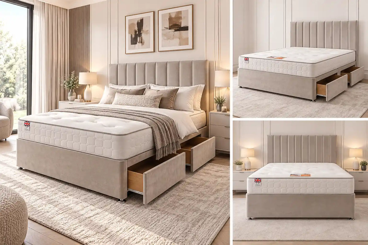 Emily Divan Bed + Princess Mattress